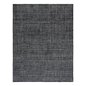Safavieh Abstract 9'-0&quot x 12'-0&quot Polyester  Hand Tufted Rug in Ivory / Black