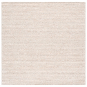 Safavieh Abstract 6'-0&quot x 6'-0&quot Polyester Hand Tufted Rug in Ivory / Beige