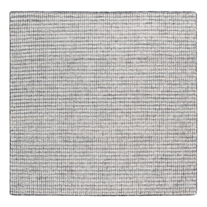 Safavieh Abstract 6'-0&quot x 6'-0&quot Wool and Jute Hand Tufted Rug in Ivory / Black
