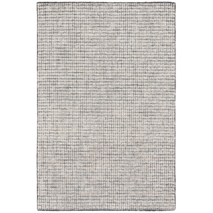 Safavieh Abstract 8'-0&quot x 10'-0&quot Wool and Jute Hand Tufted Rug in Ivory / Black