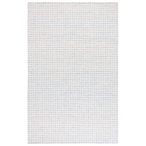 Safavieh Abstract 3'-0&quot x 5'-0&quot Polyester and Cotton Hand Tufted RuginIvory/Sage