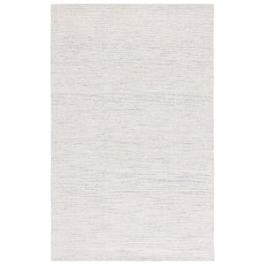 Safavieh Abstract 6'-0&quot x 9'-0&quot Wool and Cotton Hand Tufted Rug in Ivory