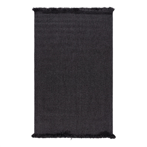 Safavieh Braided 300 6'-0&quot x 6'-0&quot Polypropylene Hand Woven Rug in Charcoal