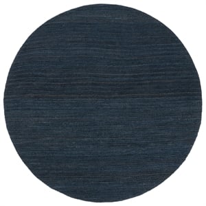 Safavieh Cape Cod 6'-0&quot x 6'-0&quot Jute and Cotton Hand Woven Rug in Navy