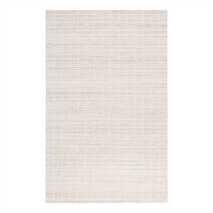 safavieh ebony 10'-0&quot x 14'-0&quot wool and cotton hand tufted rug in ivory / beige