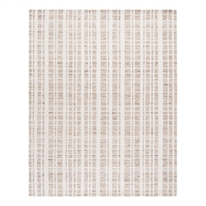 Safavieh Fifth Avenue 8'-0&quot x 10'-0&quot Wool  Hand loomed Rug in Ivory / Taupe