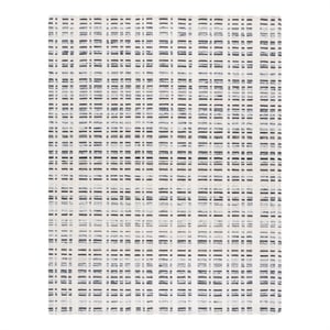 Safavieh Fifth Avenue 8'-0&quot x 10'-0&quot Wool  Hand loomed Rug in Dark Gray / Ivory