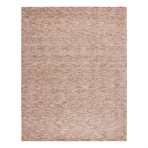 Safavieh Himalaya 8'-0&quot x 10'-0&quot Wool and Cotton Handloomed Rug in Rust / Beige
