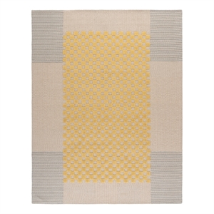 Safavieh Genre 8'-0&quot x 10'-0&quot Wool and Cotton Hand Tufted Rug in Gold / Beige