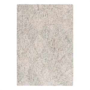 Safavieh Harvest 4'-0&quot x 6'-0&quot Wool  Hand Tufted Rug in Gray / Brown