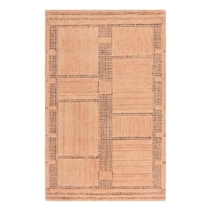 Safavieh Harvest 4'-0&quot x 6'-0&quot Wool and Cotton Hand tufted Rug in Rust
