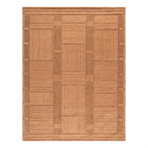 Safavieh Harvest 9'-0&quot x 12'-0&quot Wool and Cotton Hand tufted Rug in Rust