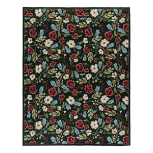Safavieh Jardin 9'-0&quot x 12'-0&quot Polyester and Cotton Hand Tufted Rug in Green/Red