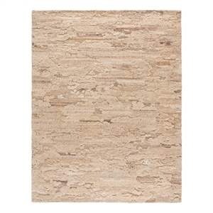 Safavieh Kenya 8'-0&quot x 10'-0&quot Wool and Cotton Hand Tufted Rug in Brown / Beige