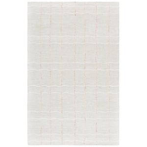 Safavieh Metro 8'-0&quot x 10'-0&quot Wool and Cotton Hand Tufted Rug in Sage / Rust