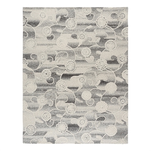 Safavieh Metro 9'-0&quot x 12'-0&quot Wool and Cotton Hand Tufted Rug in Gray / Ivory