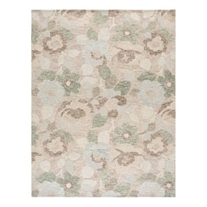 Safavieh Metro 8'-0&quot x 10'-0&quot Wool and Cotton Hand Tufted Rug in Gray / Beige