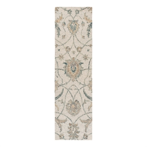 Safavieh Metro 2'-3&quot x 8'-0&quot Wool  Hand Tufted Rug in Ivory / Gray