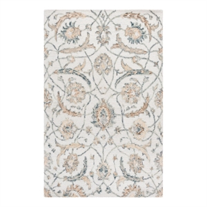 Safavieh Metro 4'-0&quot x 6'-0&quot Wool  Hand Tufted Rug in Ivory / Gray