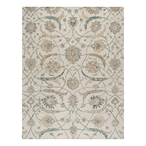 Safavieh Metro 8'-0&quot x 10'-0&quot Wool  Hand Tufted Rug in Ivory / Gray