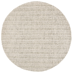 Safavieh Metro 6'-0&quot x 6'-0&quot Wool and Cotton Hand Tufted Rug in Gray / Ivory