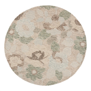 Safavieh Metro 6'-0&quot x 6'-0&quot Wool and Cotton Hand Tufted Rug in Gray / Beige