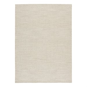 Safavieh Metro 5'-0&quot x 8'-0&quot Wool and Cotton Hand Tufted Rug in Beige / Ivory