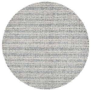 Safavieh Metro 6'-0&quot x 6'-0&quot Wool and Cotton Hand Tufted Rug in Navy / Ivory