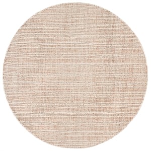 Safavieh Metro 6'-0&quot x 6'-0&quot Wool and Cotton Hand Tufted Rug in Rust / Ivory