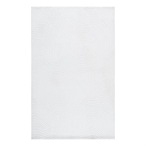 Safavieh Versailles 4'-0&quot x 6'-0&quot Polyester Power Loomed Rug in Ivory