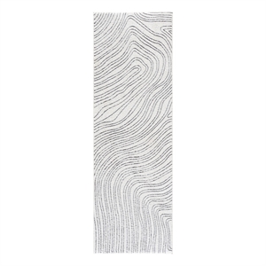 Safavieh Versailles 2'-6&quot x 8'-0&quot Polyester Power Loomed Rug in Ivory / Gray