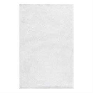 Safavieh Versailles 4'-0&quot x 6'-0&quot Polyester Power Loomed Rug in Ivory