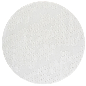 Safavieh Versailles 6'-0&quot x 6'-0&quot Polyester Power Loomed Rug in Ivory