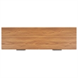 Safavieh Axelle 6 Drawer Wood Dresser in Oak / Black