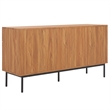 Safavieh Axelle 6 Drawer Wood Dresser in Oak / Black
