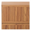 Safavieh Axelle 6 Drawer Wood Dresser in Oak / Black
