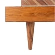 Safavieh Macibryn Wood Herringbone Bed in Natural