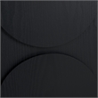 Safavieh Arsenio 4 Door 2 Shelf Wood Sideboard in Black