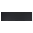 Safavieh Arsenio 4 Door 2 Shelf Wood Sideboard in Black
