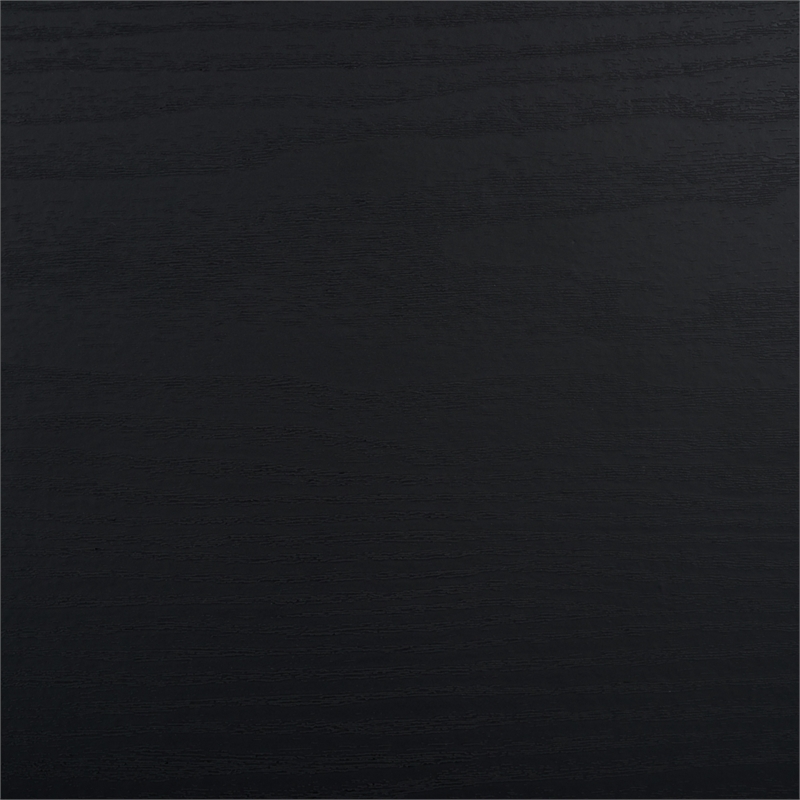 Safavieh Arsenio 4 Door 2 Shelf Wood Sideboard in Black