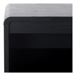 Safavieh Arsenio 4 Door 2 Shelf Wood Sideboard in Black
