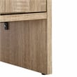Safavieh Arsenio 4 Door 2 Shelf Wood Sideboard in Cream