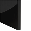 Safavieh Narine 4 Door 2 Shelf Wood Sideboard/Media Stand in Black