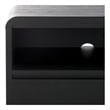 Safavieh Narine 4 Door 2 Shelf Wood Sideboard/Media Stand in Black