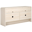 Safavieh Narine 4 Door 2 Shelf Wood Sideboard/Media Stand in White
