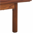 Safavieh Piran 2 Door 3 Drawer Wood Sideboard/Media in Walnut / Gold