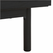 Safavieh Piran2 Door 3 Drawer Wood Sideboard/Media in Black / Gold