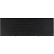 Safavieh Piran2 Door 3 Drawer Wood Sideboard/Media in Black / Gold