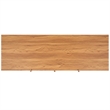 Safavieh Piran 2 Door 3 Drawer Wood Sideboard/Media in Oak / Gold
