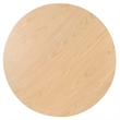 Safavieh Olivetta Round Wood Dining Table in Oak